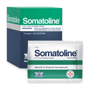 Somatoline*emuls cutanea 15 bust 0,1% + 0,3%
