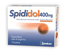 Spididol*orale grat 12 bust 400 mg aroma albicocca - Spididol*orale grat 12 bust 400 mg aroma albicocca