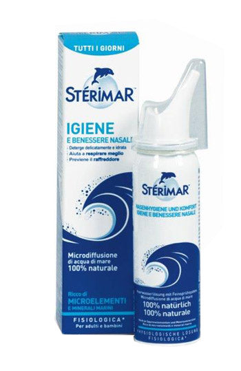 Sterimar igiene e benessere nasale spray 50 ml - Sterimar igiene e benessere nasale spray 50 ml