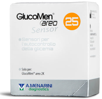 Strisce misurazione glicemia glucomen areo sensor 25 pezzi - Strisce misurazione glicemia glucomen areo sensor 25 pezzi