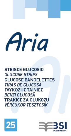 Strisce misurazione glicemia strumento aria 25 pezzi - Strisce misurazione glicemia strumento aria 25 pezzi