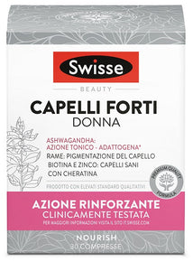 Swisse capelli forti donna 30 compresse