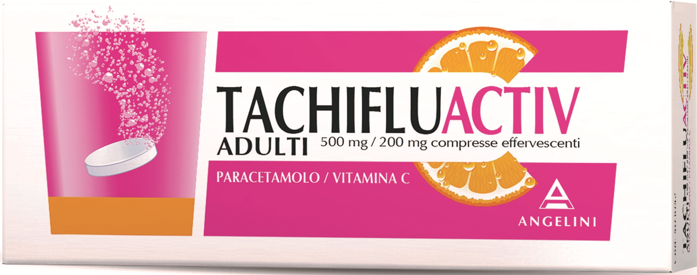 Tachifluactiv*12 cpr eff 500 mg + 200 mg - Tachifluactiv*12 cpr eff 500 mg + 200 mg