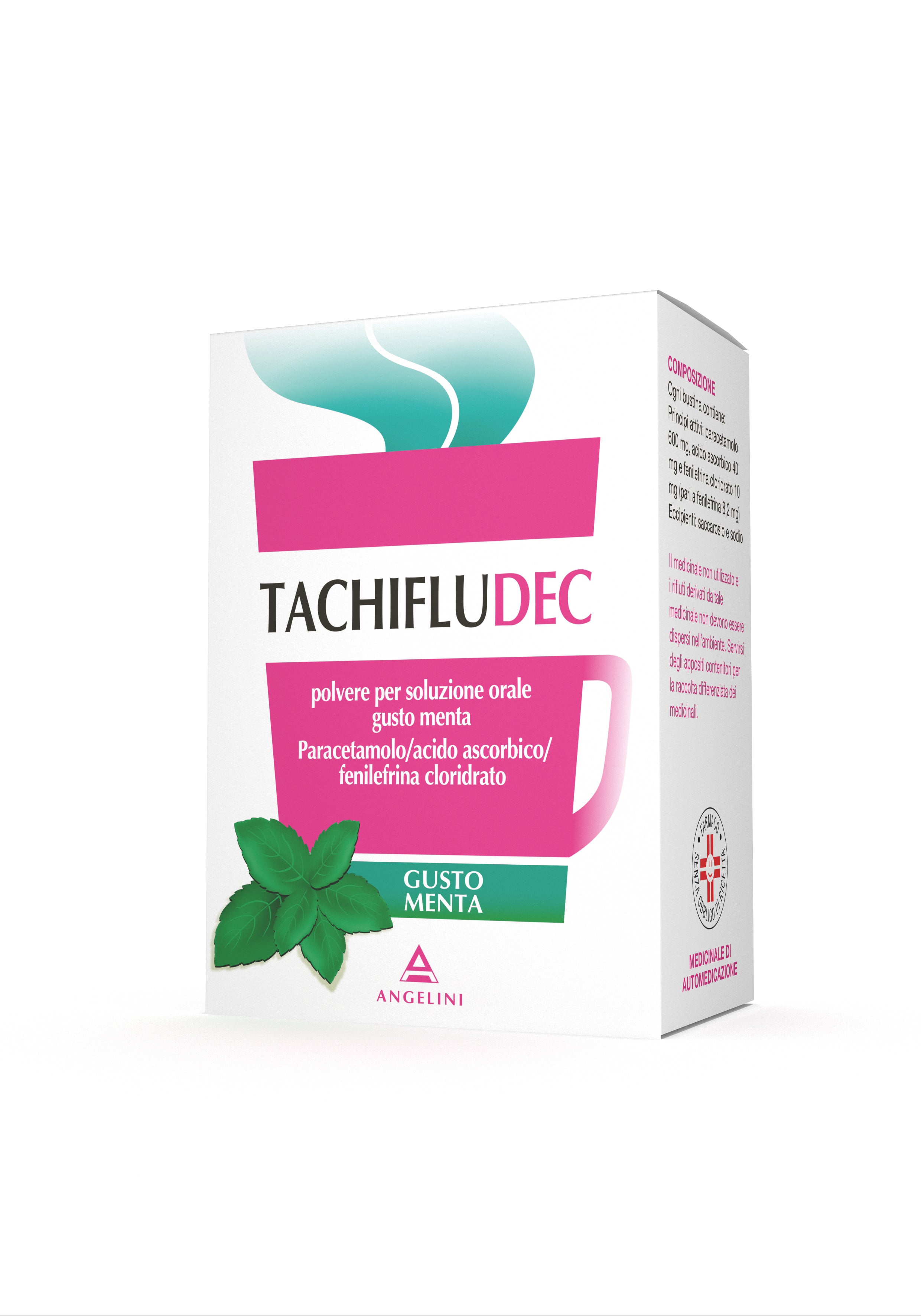 Tachifludec*orale polv 10 bust menta - Tachifludec*orale polv 10 bust menta