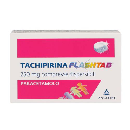 Tachipirina flashtab*12 cpr dispers 250 mg - Tachipirina flashtab*12 cpr dispers 250 mg