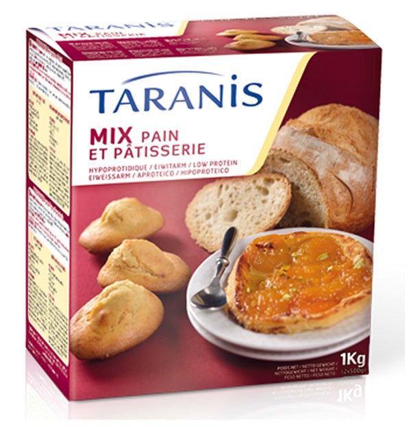 Taranis mix farina per pane e pasticceria 1 kg - Taranis mix farina per pane e pasticceria 1 kg