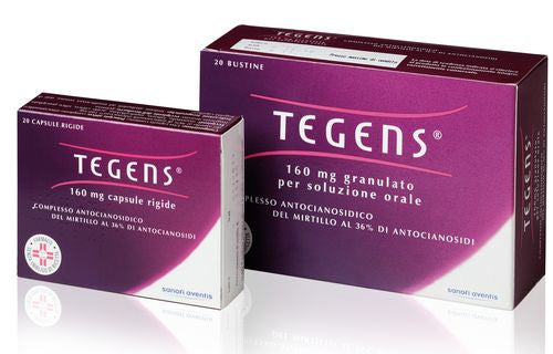 Tegens*20 cps 160 mg - Tegens*20 cps 160 mg