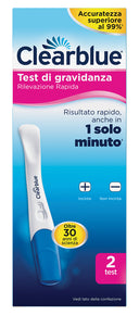 Test di gravidanza clearblue rilevazione rapida 2 pezzi