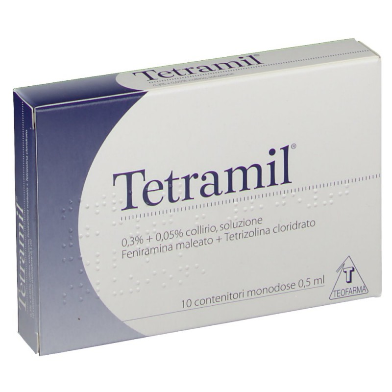 Tetramil*10 monod collirio 0,5 ml 0,3% + 0,05% - Tetramil*10 monod collirio 0,5 ml 0,3% + 0,05%