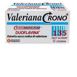 Valeriana crono 135 con duoflavina fast action 30 compresse - Valeriana crono 135 con duoflavina fast action 30 compresse