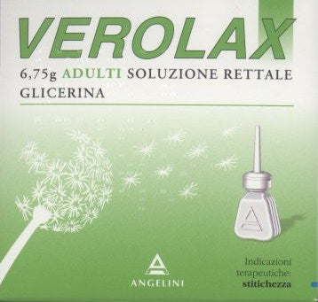 Verolax*ad 6 contenitori monodose 6,75 g soluz rett - Verolax*ad 6 contenitori monodose 6,75 g soluz rett