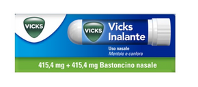 Vicks inalante*rinol 1 bastoncino nasale 415,4 mg + 415,4 mg