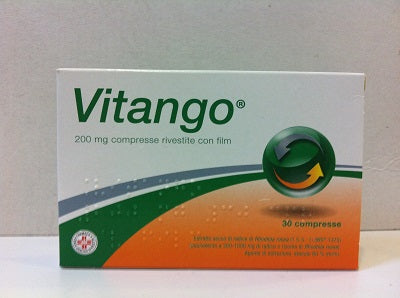 Vitango*30 cpr riv 200 mg - Vitango*30 cpr riv 200 mg