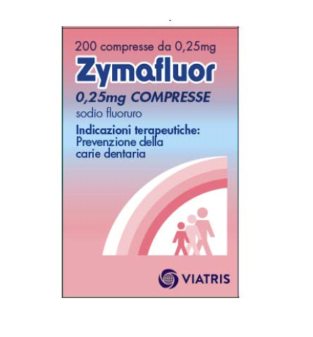 Zymafluor*200 cpr 0,25 mg - Zymafluor*200 cpr 0,25 mg