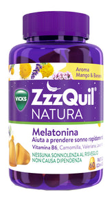 Zzzquil natura mango & banana 60 pastiglie gommose